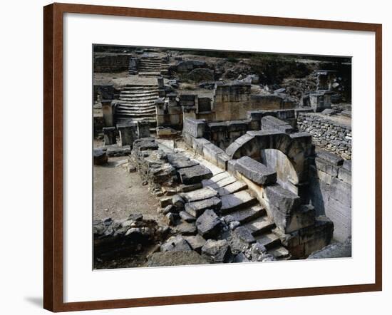 Sacred Spring in Ruins of Glanum, Saint Remy De Provence, France BC-null-Framed Giclee Print