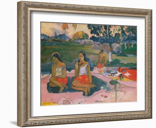 Sacred Spring (Nave Nave Moe), 1894-Paul Gauguin-Framed Giclee Print