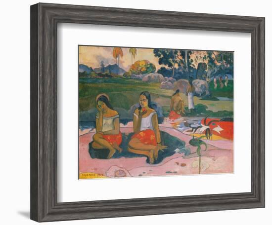 Sacred Spring (Nave Nave Moe), 1894-Paul Gauguin-Framed Giclee Print