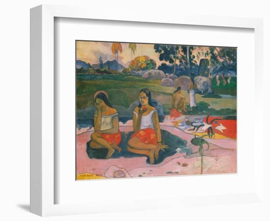 Sacred Spring (Nave Nave Moe), 1894-Paul Gauguin-Framed Giclee Print