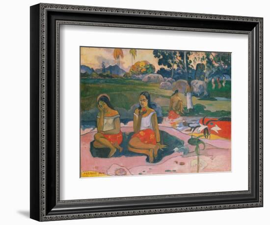 Sacred Spring (Nave Nave Moe), 1894-Paul Gauguin-Framed Giclee Print