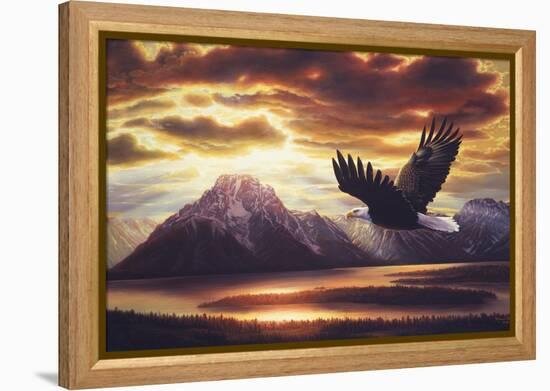 Sacred Vigil-R.W. Hedge-Framed Premier Image Canvas