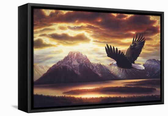 Sacred Vigil-R.W. Hedge-Framed Premier Image Canvas