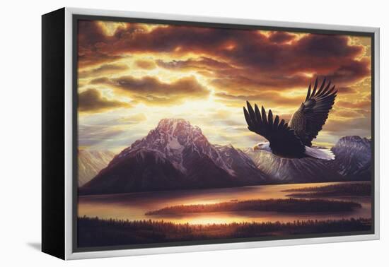 Sacred Vigil-R.W. Hedge-Framed Premier Image Canvas