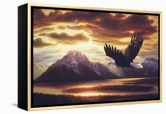 Sacred Vigil-R.W. Hedge-Framed Premier Image Canvas