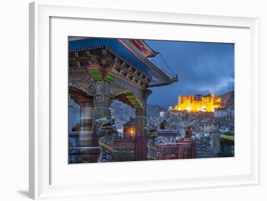 Sacred Wheel and the Palace-Guido Cozzi-Framed Photographic Print