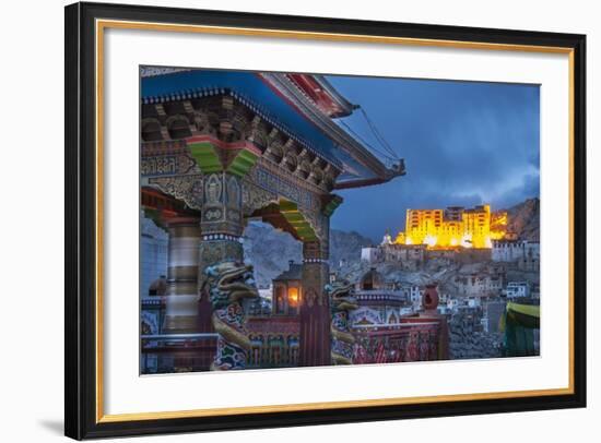 Sacred Wheel and the Palace-Guido Cozzi-Framed Photographic Print