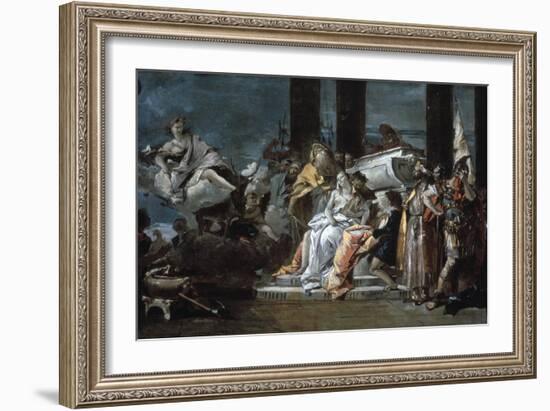 Sacrifice of Iphigenia, 1735-Giovanni Battista Tiepolo-Framed Giclee Print