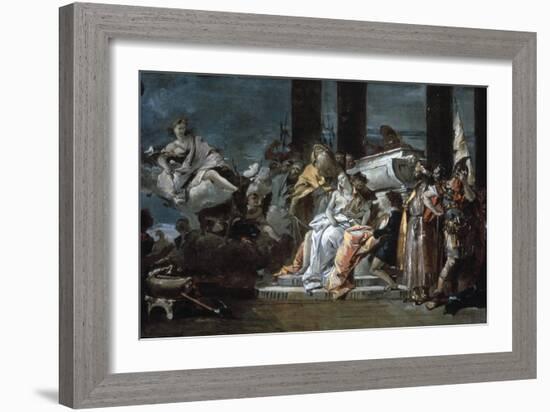 Sacrifice of Iphigenia, 1735-Giovanni Battista Tiepolo-Framed Giclee Print