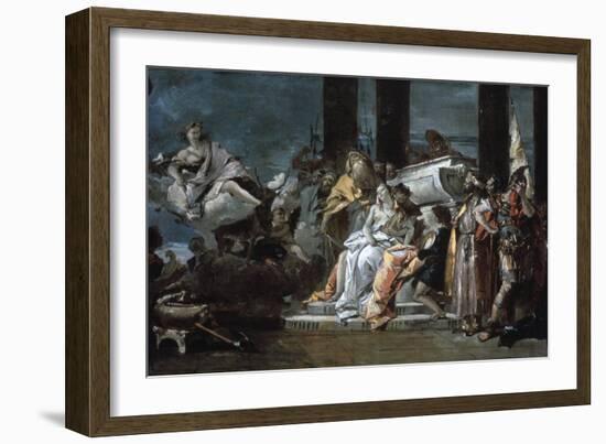 Sacrifice of Iphigenia, 1735-Giovanni Battista Tiepolo-Framed Giclee Print