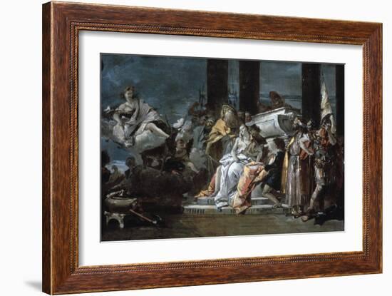 Sacrifice of Iphigenia, 1735-Giovanni Battista Tiepolo-Framed Giclee Print