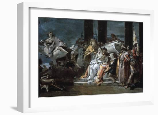 Sacrifice of Iphigenia, 1735-Giovanni Battista Tiepolo-Framed Giclee Print