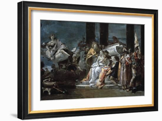 Sacrifice of Iphigenia, 1735-Giovanni Battista Tiepolo-Framed Giclee Print