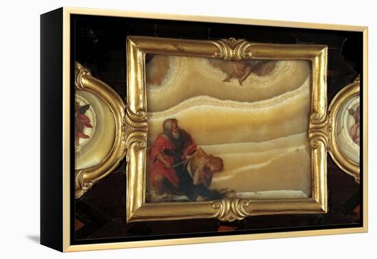 Sacrifice of Isaac-Giovanni Battista Crespi-Framed Premier Image Canvas