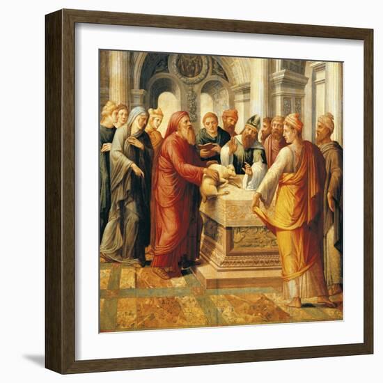 Sacrifice of Lamb-Lambert Lombard-Framed Giclee Print