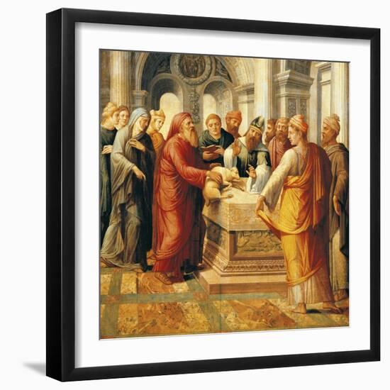 Sacrifice of Lamb-Lambert Lombard-Framed Giclee Print