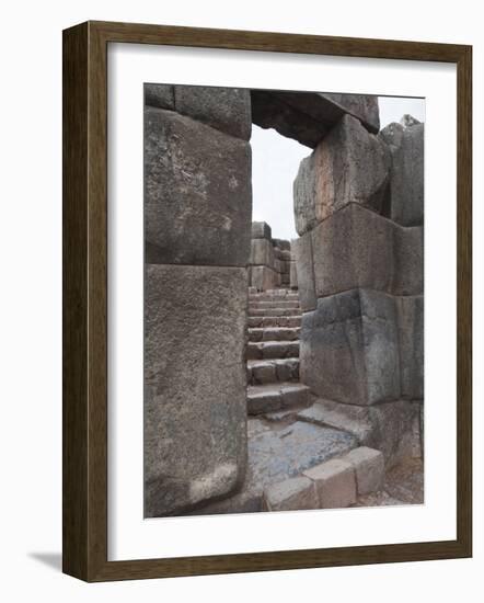 Sacsayhuaman, Cuzco, Peru, South America-Michael DeFreitas-Framed Photographic Print