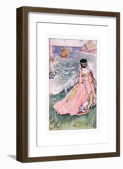 Sad, Indeed, Was the Poor Lady's Condition-Anne Anderson-Framed Giclee Print