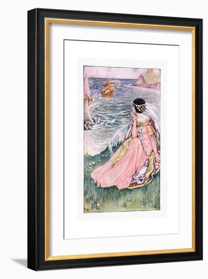 Sad, Indeed, Was the Poor Lady's Condition-Anne Anderson-Framed Giclee Print