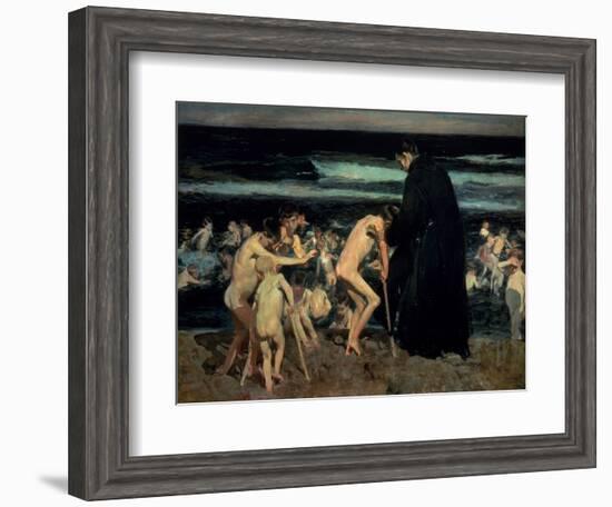 Sad Inheritance-Joaquín Sorolla y Bastida-Framed Giclee Print