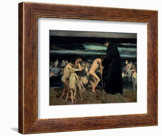 Sad Inheritance-Joaquín Sorolla y Bastida-Framed Giclee Print