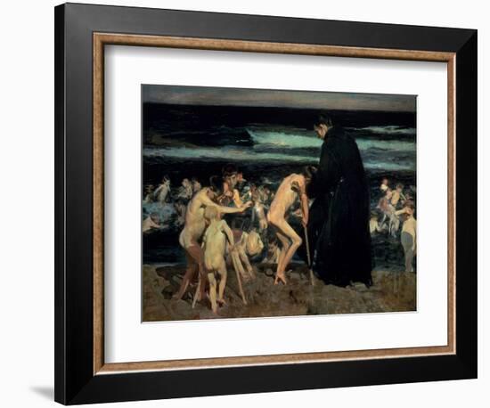 Sad Inheritance-Joaquín Sorolla y Bastida-Framed Giclee Print