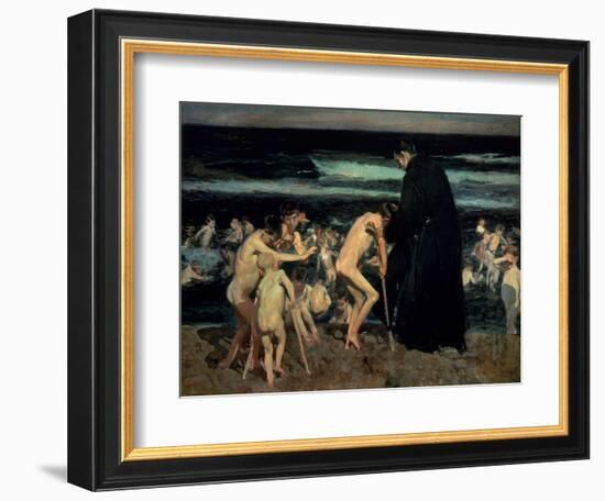 Sad Inheritance-Joaquín Sorolla y Bastida-Framed Giclee Print