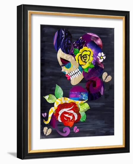 Sad Skull-Artpoptart-Framed Giclee Print