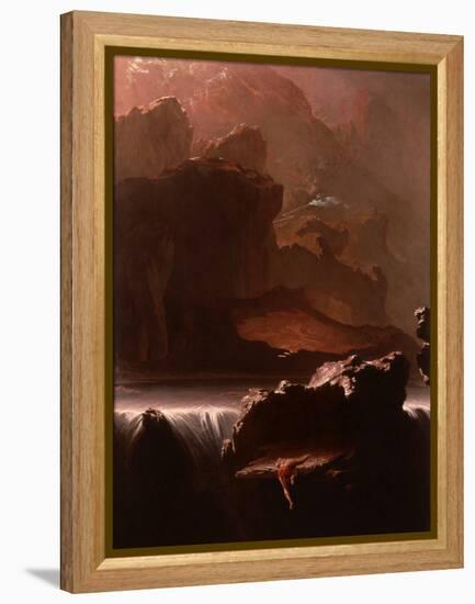 Sadak in Search of the Waters of Oblivion, 1812-John Martin-Framed Premier Image Canvas