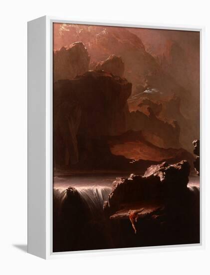 Sadak in Search of the Waters of Oblivion, 1812-John Martin-Framed Premier Image Canvas