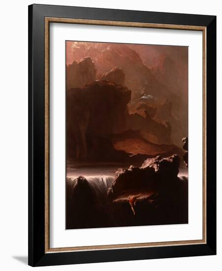 Sadak in Search of the Waters of Oblivion, 1812-John Martin-Framed Premium Giclee Print