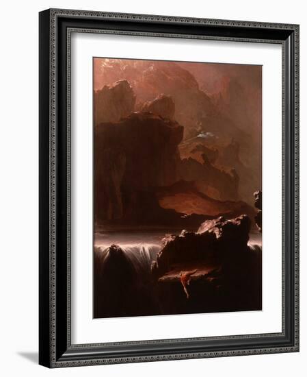 Sadak in Search of the Waters of Oblivion, 1812-John Martin-Framed Premium Giclee Print