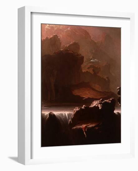 Sadak in Search of the Waters of Oblivion, 1812-John Martin-Framed Giclee Print