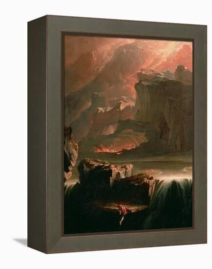 Sadak in Search of the Waters of Oblivion, 1812-John Martin-Framed Premier Image Canvas