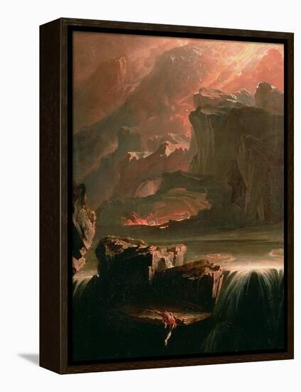 Sadak in Search of the Waters of Oblivion, 1812-John Martin-Framed Premier Image Canvas