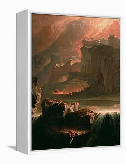 Sadak in Search of the Waters of Oblivion, 1812-John Martin-Framed Premier Image Canvas