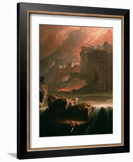 Sadak in Search of the Waters of Oblivion, 1812-John Martin-Framed Giclee Print