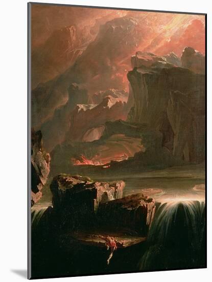 Sadak in Search of the Waters of Oblivion, 1812-John Martin-Mounted Giclee Print