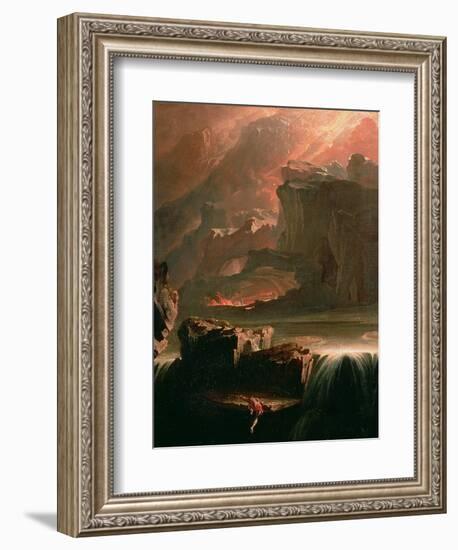 Sadak in Search of the Waters of Oblivion, 1812-John Martin-Framed Giclee Print