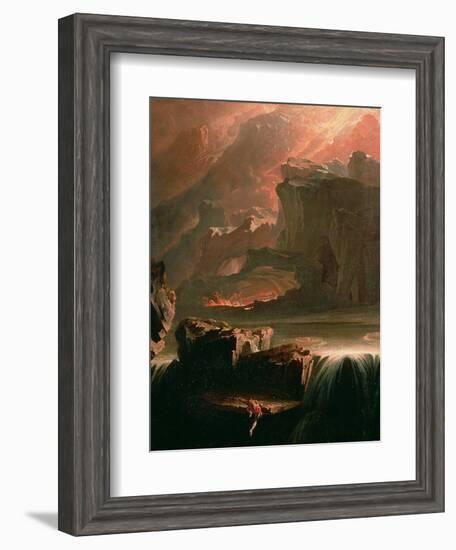 Sadak in Search of the Waters of Oblivion, 1812-John Martin-Framed Giclee Print