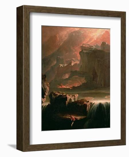 Sadak in Search of the Waters of Oblivion, 1812-John Martin-Framed Giclee Print