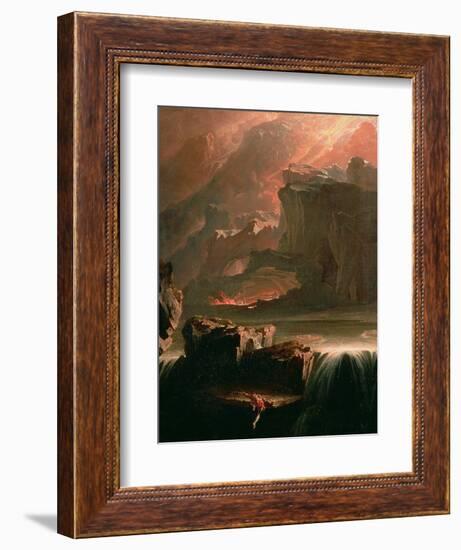 Sadak in Search of the Waters of Oblivion, 1812-John Martin-Framed Giclee Print