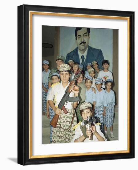 Saddams Youth-Andre Camara-Framed Photographic Print