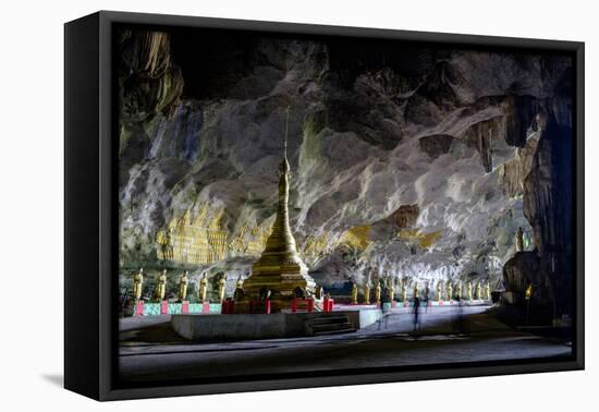 Saddar Cave, Hpa An, Kayin State (Karen State), Myanmar (Burma), Asia-Nathalie Cuvelier-Framed Premier Image Canvas