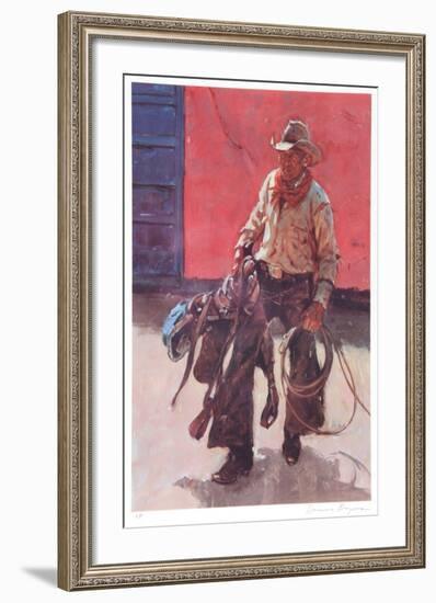 Saddle Broken-Duane Bryers-Framed Limited Edition