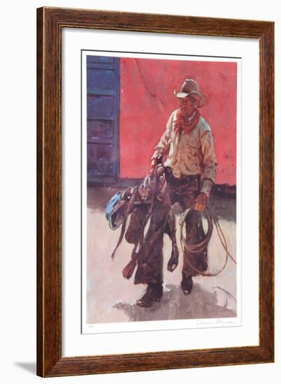 Saddle Broken-Duane Bryers-Framed Limited Edition