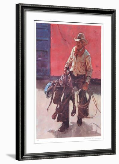 Saddle Broken-Duane Bryers-Framed Limited Edition