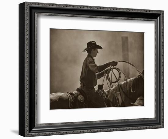 Saddle Tramp-Barry Hart-Framed Art Print