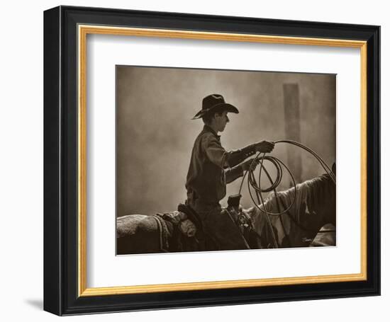 Saddle Tramp-Barry Hart-Framed Art Print