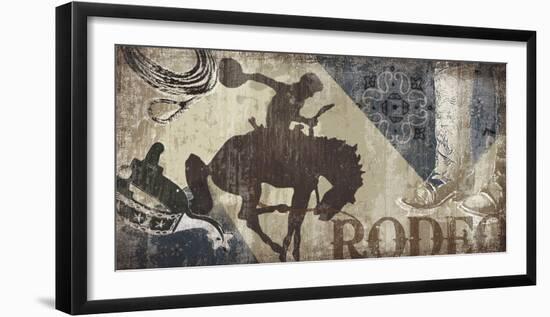 Saddle Up II-Tandi Venter-Framed Giclee Print